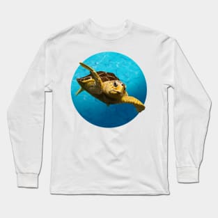 Loggerhead Turtle Long Sleeve T-Shirt